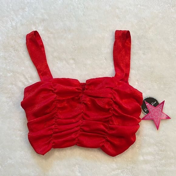 rabbit rose Tops - ✨Rabbit Rose Cropped Top